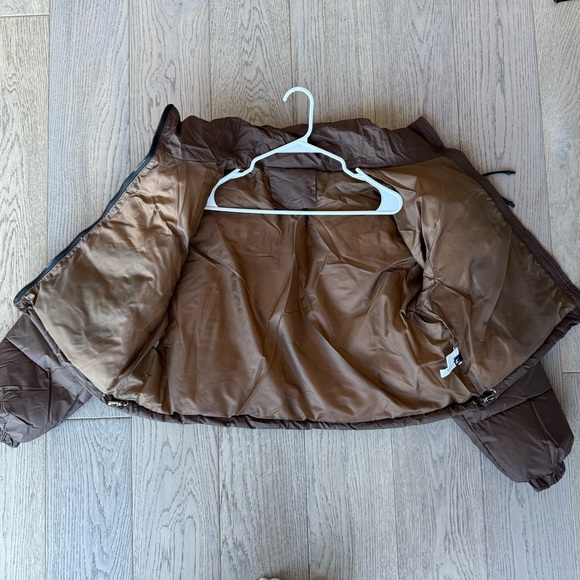Brown puffer jacket - Picture 5 of 6